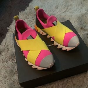 100% Authentic Dolce & Gabbana Limone/Hero Sneaker